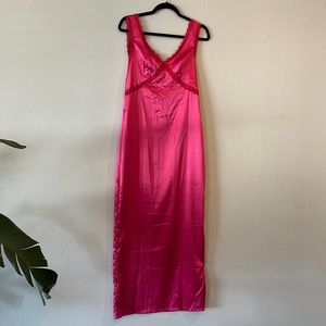 Y2K Pink Maxi Dress